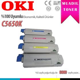 Oki C5650-43865740 Siyah Muadil Toner