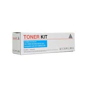 Oki C5650-43872323 Mavi Muadil Toner
