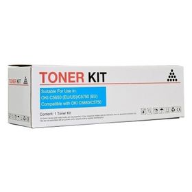 Oki C5650-43872323 Mavi Muadil Toner