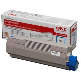 Oki C5650-43872323 Mavi Orjinal Toner