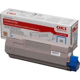 Oki C5650-43872323 Mavi Orjinal Toner