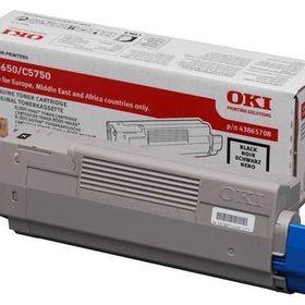 Oki C5650 C5750 43865740 Siyah Toner