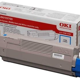Oki C5650 C5750 43872323 Mavi Toner