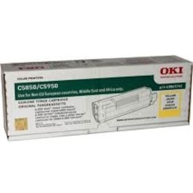 Oki C5850 43865741 Sarı Toner