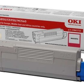 Oki C5850-43865742 Kırmızı Toner