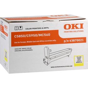 Oki C5850-43870021 Orjinal Sarı Drum Ünitesi