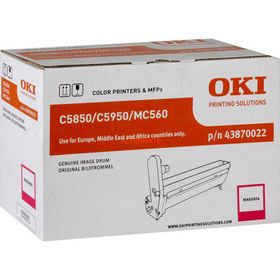 Oki C5850-43870022 Orjinal Kırmızı Drum Ünitesi