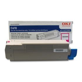 Oki C610 44315302 Kırmızı Orjinal Toner