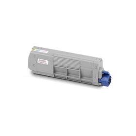 Oki C610 44315321 Sarı Muadil Toner