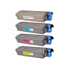 Okı C610 Kırmızı Muadil Toner