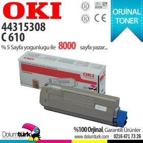 Oki C610 Siyah Toner