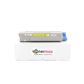 Oki C612-46507517 Sarı Muadil Toner