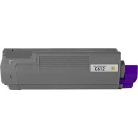 OKI C612 SARI MUADİL TONER