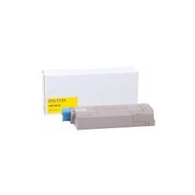 Oki C710-44318621 Sarı Muadil Toner