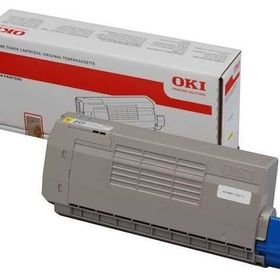 Oki C710 44318621 Sarı Toner