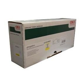 Oki C710 44318621 Sarı Toner