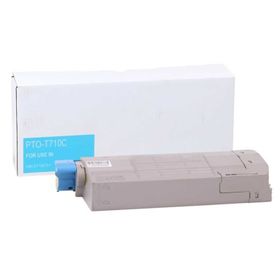 Oki C710-44318623 Mavi Muadil Toner