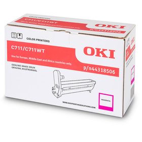 Oki C711-711WT 44318506 20000 Magenta Kırmızı Drum