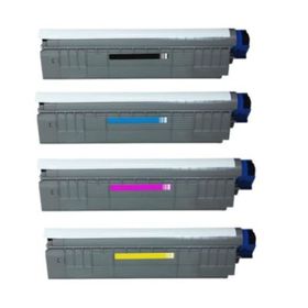 Oki C801-44643005 Sarı Muadil Toner