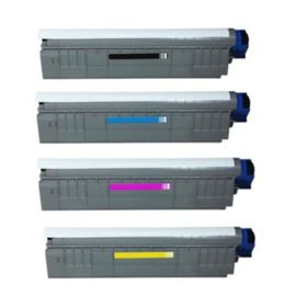Oki C801-44643007 Mavi Muadil Toner
