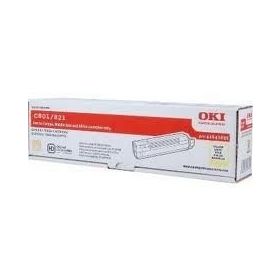 Oki C801 C821 44643005 Sarı Toner