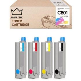 Oki C801 / C821 / 44643006 Kırmızı Orjinal Toner