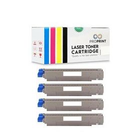 Oki C801/821 4 Renk Takım Muadil Toner