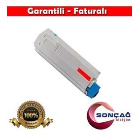 Oki C801/C821 Kırmızı Muadil Toner