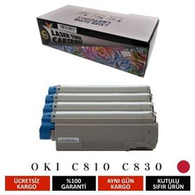 Oki C810-44059118 Kırmızı Toner