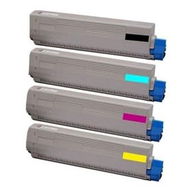 Oki C810 830 Mavi Cyan Renkli Laser Jet Muadil Toner
