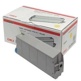 Oki C810 830 Sarı Yellow Renkli Laser Jet Muadil Toner