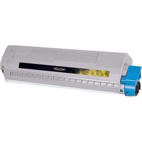 Oki C810 830 Sarı Yellow Renkli Laser Jet Muadil Toner