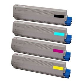 Oki C822 Kırmızı Muadil Toner