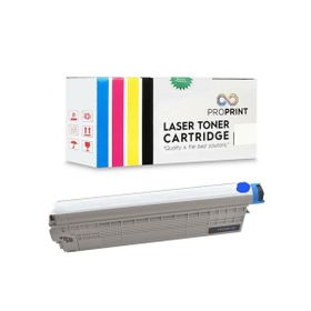 Oki C822 Mavi 44844627 C822 Mavi Muadil Toner
