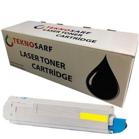 Oki C822 Sarı Muadil Toner