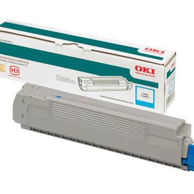 Oki C824-834-844 47095707 5000 Sayfa Cyan Mavi Toner