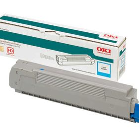 Oki C824-834-844 Cyan 47095706 Mavi Toner