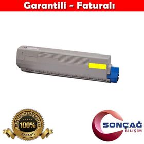 Oki C831-44844505 Sarı Muadil Toner