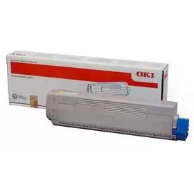 Oki C831-44844505 Sarı Orjinal Toner