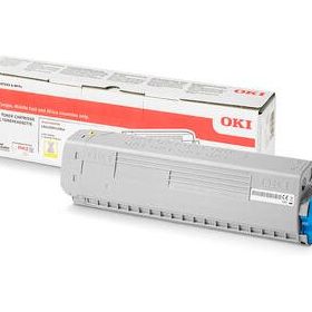 Oki C831 C841 44844505 Orjinal Sarı Toner