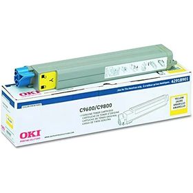 Oki C9600 42918901 Sarı Toner