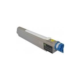 Oki C9655-43837133 Sarı Muadil Toner