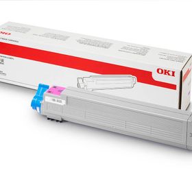 Oki C9655 43837134 Orjinal Kırmızı Toner