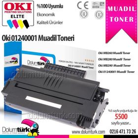 Oki MB260/MB280/MB290 PN-01239901 Siyah Orjinal Toner