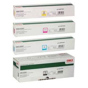 Oki Mc342w Orjinal Toner Seti