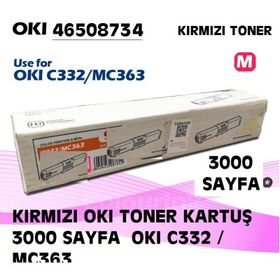 Oki MC363 Muadil Toner