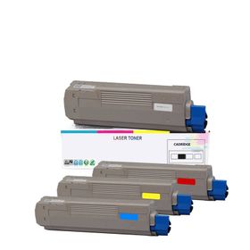 Oki MC760 Tüm Renkler Muadil Toner Seti