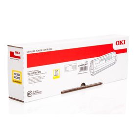 Oki MC853 Sarı Orjinal Yazıcı Toneri