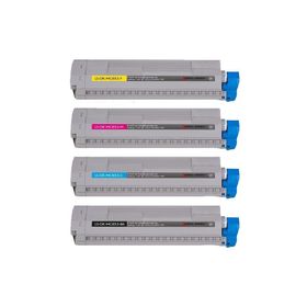 Oki Mc873dnct Muadil Toner Takım