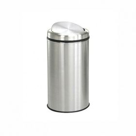 Okinox 900283 Metal Döner Kapak 25 lt 430 Paslanmaz Çöp Kovası